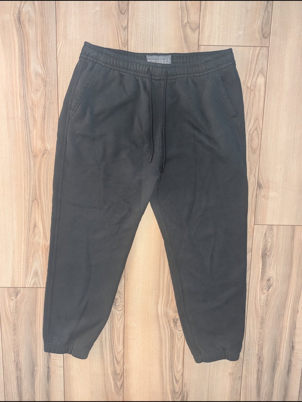 Abercrombie & Fitch Black Jogger Sweatpants